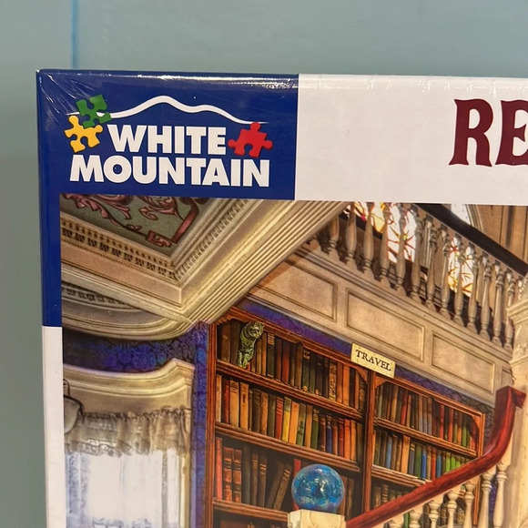 White Mountain Readers Paradise‎ Larger Pieces Puzzle. 1,000 Pieces. NWOT. - Picture 8 of 13